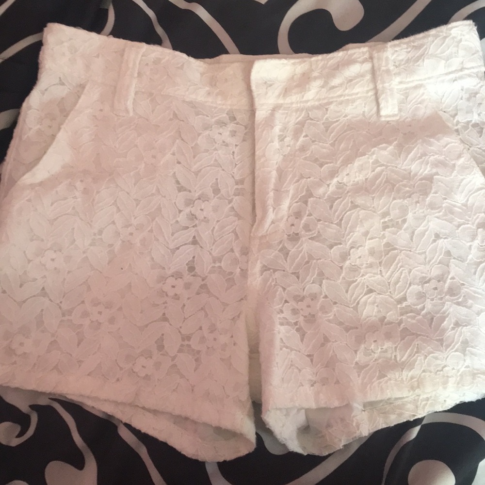 Lace shorts